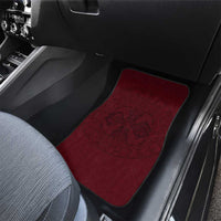 Demonic Skull Sigil Vikings Car Mats Dark Gothic Rune Grunge Illustration