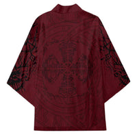 Demonic Skull Sigil Vikings Kimono Dark Gothic Rune Grunge Illustration