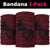 Demonic Skull Sigil Vikings Neck Gaiter Dark Gothic Rune Grunge Illustration
