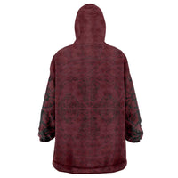 Demonic Skull Sigil Vikings Wearable Blanket Hoodie Dark Gothic Rune Grunge Illustration