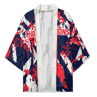 USA Ice Hockey Champions Eagle Kimono Patriotic Paint Splash Graffiti Art