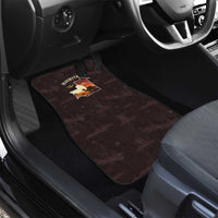 Mauritania Car Mats with Desert Sunset Camel Silhouette and Flag Accents