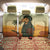Mauritania Back Car Seat Cover with Sidi the Sahara Camel Cartoon and Desert Caravan Design