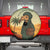 Mauritania Spare Tire Cover with Sidi the Sahara Camel Cartoon and Desert Caravan Design