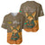 Mauritania Baseball Jersey with Cute Fennec Fox and Arabic Calligraphy Desert Design