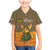 Mauritania Family Matching Mermaid Dress and Hawaiian Shirt with Cute Fennec Fox and Arabic Calligraphy Desert Design