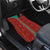 Turkmenistan Traditional Carpet Pattern Car Mats with National Flag