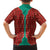 Turkmenistan Traditional Carpet Pattern Family Matching Summer Maxi Dress and Hawaiian Shirt with National Flag
