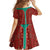 Turkmenistan Traditional Carpet Pattern Family Matching Summer Maxi Dress and Hawaiian Shirt with National Flag