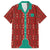 Turkmenistan Traditional Carpet Pattern Family Matching Summer Maxi Dress and Hawaiian Shirt with National Flag