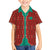 Turkmenistan Traditional Carpet Pattern Family Matching Summer Maxi Dress and Hawaiian Shirt with National Flag