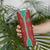 Turkmenistan Traditional Carpet Pattern Skinny Tumbler with National Flag