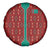 Turkmenistan Traditional Carpet Pattern Spare Tire Cover with National Flag
