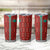 Turkmenistan Traditional Carpet Pattern Tumbler Cup with National Flag