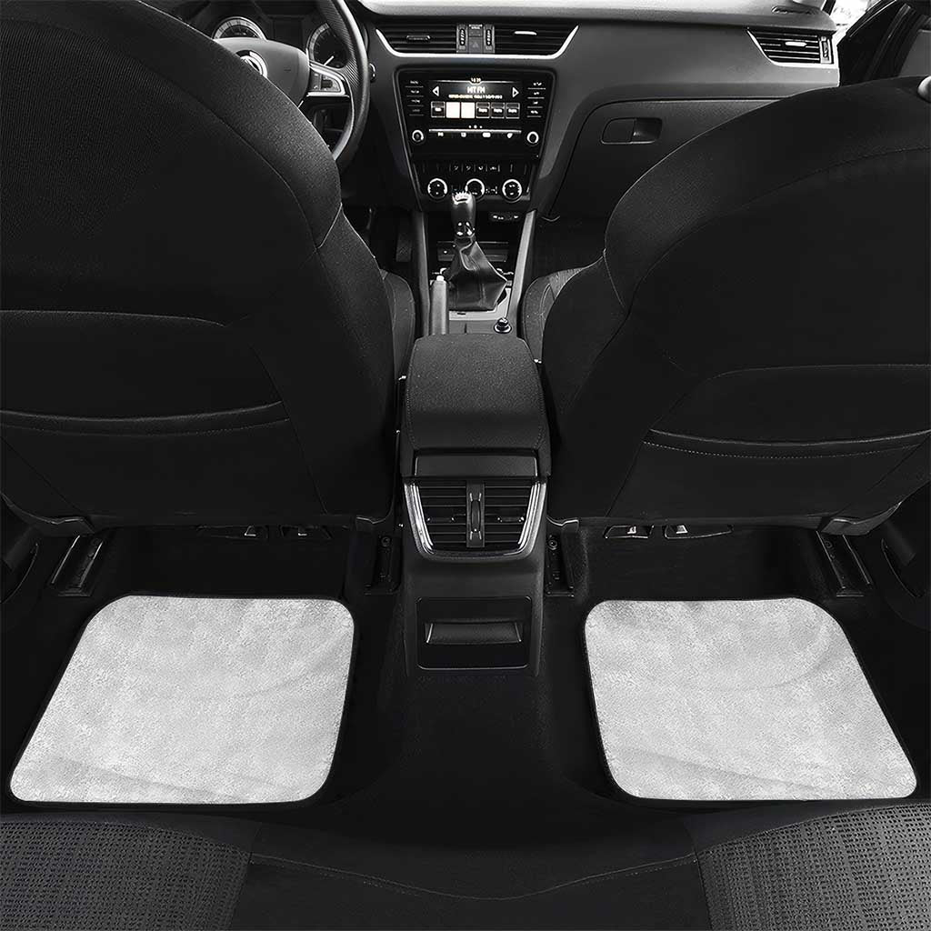 Turkmenistan Flag Car Mats with National Emblem and Carpet Stripe Design