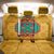 Turkmenistan Traditional Carpet Motif Back Car Seat Cover with Ethnic Pattern Design