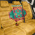 Turkmenistan Traditional Carpet Motif Back Car Seat Cover with Ethnic Pattern Design