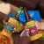 Turkmenistan Traditional Carpet Motif 4 in 1 Can Cooler Tumbler with Ethnic Pattern Design