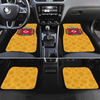 Turkmenistan Traditional Carpet Motif Car Mats with Ethnic Pattern Design