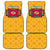 Turkmenistan Traditional Carpet Motif Car Mats with Ethnic Pattern Design