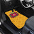 Turkmenistan Traditional Carpet Motif Car Mats with Ethnic Pattern Design