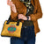 Turkmenistan Traditional Carpet Motif Shoulder Handbag with Ethnic Pattern Design