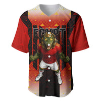 Personalized Egypt Soccer Sobek Crocodile Mascot Baseball Jersey Pharaoh Mascot Egyptian Hieroglyphic