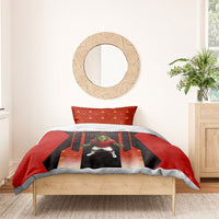 Personalized Egypt Soccer Sobek Crocodile Mascot Bedding Set Pharaoh Mascot Egyptian Hieroglyphic