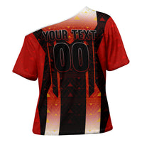Personalized Egypt Soccer Sobek Crocodile Mascot Cross Shoulder Shirt Pharaoh Mascot Egyptian Hieroglyphic