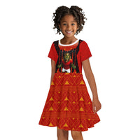 Personalized Egypt Soccer Sobek Crocodile Mascot Kid Short Sleeve Dress Pharaoh Mascot Egyptian Hieroglyphic