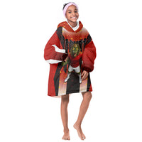 Personalized Egypt Soccer Sobek Crocodile Mascot Kid Wearable Blanket Hoodie Pharaoh Mascot Egyptian Hieroglyphic