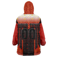 Personalized Egypt Soccer Sobek Crocodile Mascot Kid Wearable Blanket Hoodie Pharaoh Mascot Egyptian Hieroglyphic