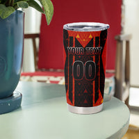 Personalized Egypt Soccer Sobek Crocodile Mascot Tumbler Cup Pharaoh Mascot Egyptian Hieroglyphic