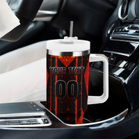 Personalized Egypt Soccer Sobek Crocodile Mascot Tumbler With Handle Pharaoh Mascot Egyptian Hieroglyphic
