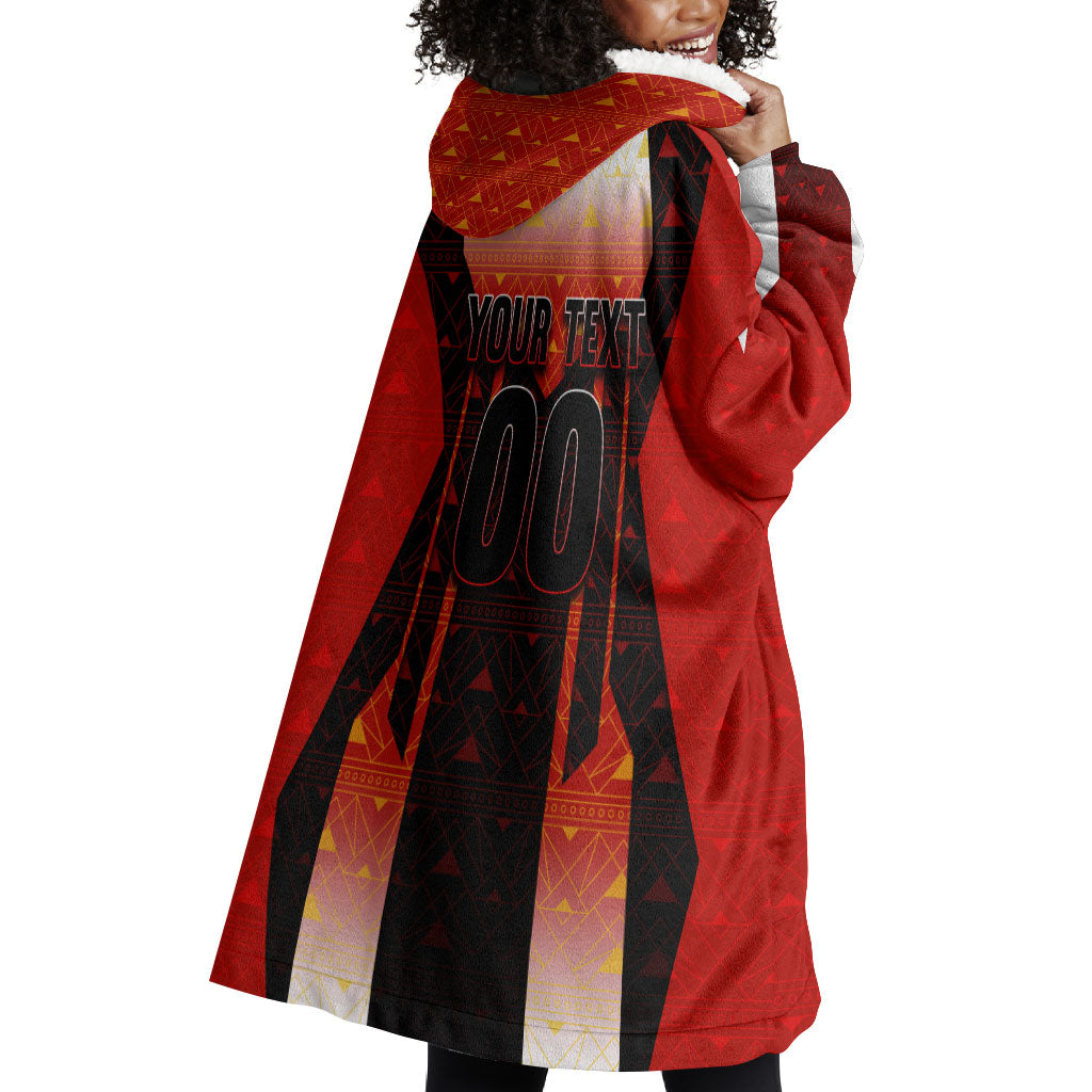 Personalized Egypt Soccer Sobek Crocodile Mascot Wearable Blanket Hoodie Pharaoh Mascot Egyptian Hieroglyphic