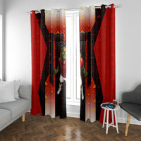 Personalized Egypt Soccer Sobek Crocodile Mascot Window Curtain Pharaoh Mascot Egyptian Hieroglyphic