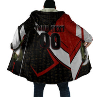 Personalized Egypt Soccer Sobek Crocodile Mascot Cloak Ancient Egyptian Hieroglyphic Stripe