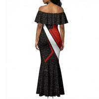 Personalized Egypt Soccer Sobek Crocodile Mascot Mermaid Dress Ancient Egyptian Hieroglyphic Stripe