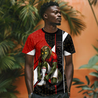 Personalized Egypt Soccer Sobek Crocodile Mascot T shirt Ancient Egyptian Hieroglyphic Stripe
