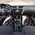 Custom Bowling Team Graphic Car Mats with Flaming Ball Design in Black White and Purple Flame Pattern - Wonder Print Shop