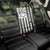 Camouflage Bowling Back Car Seat Cover with Grunge American Flag and Pin Emblem in Military Green - Wonder Print Shop