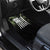 Camouflage Bowling Car Mats with Grunge American Flag and Pin Emblem in Military Green - Wonder Print Shop
