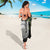 Camouflage Bowling Sarong with Grunge American Flag and Pin Emblem in Military Green - Wonder Print Shop