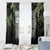 Camouflage Bowling Window Curtain with Grunge American Flag and Pin Emblem in Military Green - Wonder Print Shop