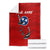Tennessee Flag Fishing Blanket with Ripped Hook Graphic and Triple Star Symbol in Red and Blue - Wonder Print Shop