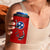 Tennessee Flag Fishing 4 in 1 Can Cooler Tumbler with Ripped Hook Graphic and Triple Star Symbol in Red and Blue - Wonder Print Shop