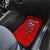 Tennessee Flag Fishing Car Mats with Ripped Hook Graphic and Triple Star Symbol in Red and Blue - Wonder Print Shop