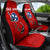 Tennessee Flag Fishing Car Seat Cover with Ripped Hook Graphic and Triple Star Symbol in Red and Blue - Wonder Print Shop