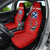 Tennessee Flag Fishing Car Seat Cover with Ripped Hook Graphic and Triple Star Symbol in Red and Blue - Wonder Print Shop
