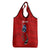 Tennessee Flag Fishing Grocery Bag with Ripped Hook Graphic and Triple Star Symbol in Red and Blue - Wonder Print Shop